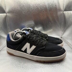 Size 9.5 New Balance 425 Black White Blue Mens Skateboarding Sneakers AM425BKR